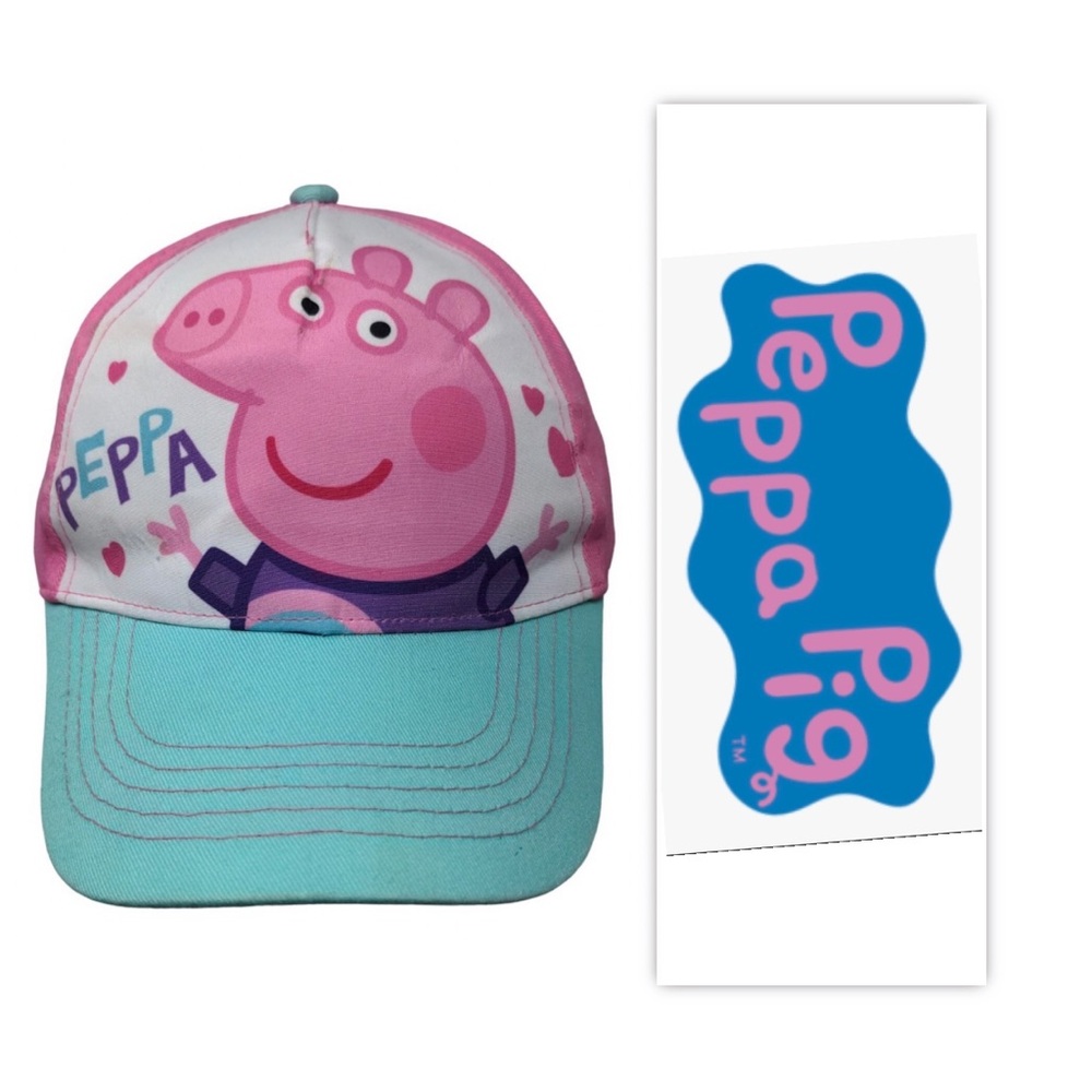 Peppa Pig Girl's Pink Strapback Hat